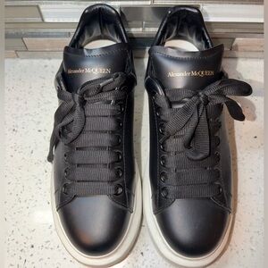 Alexander McQueen Black and White Women's Sneakers